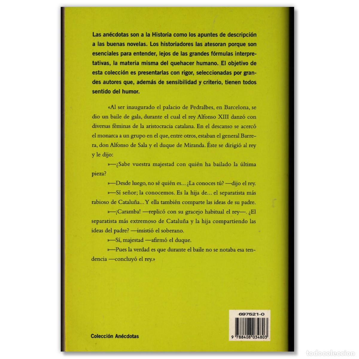 Libros de segunda mano: Las An&eacute;cdotas de los Borbones - Foto 2