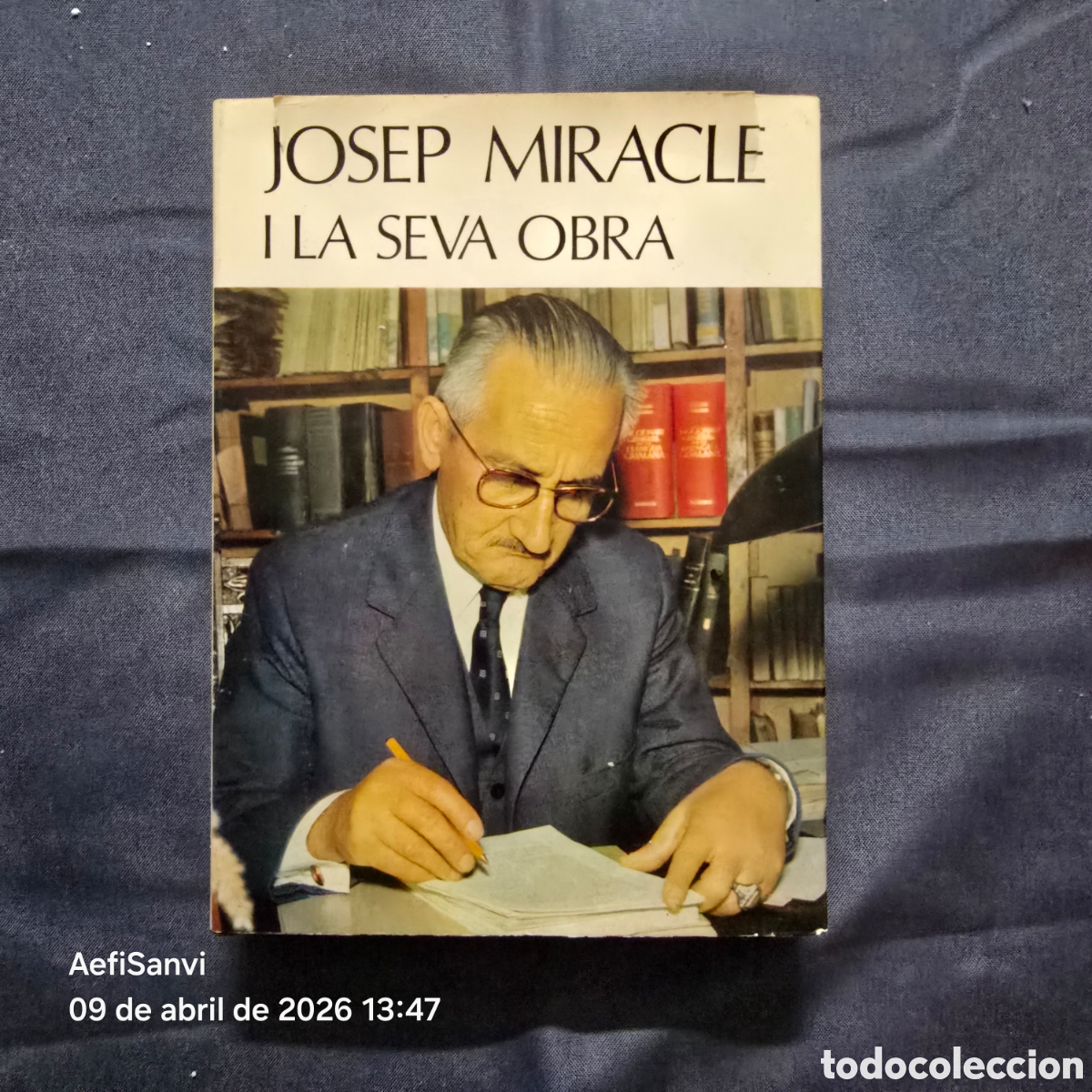 Libros de segunda mano: JOSEP MIRACLE I LA SEVA OBRA
