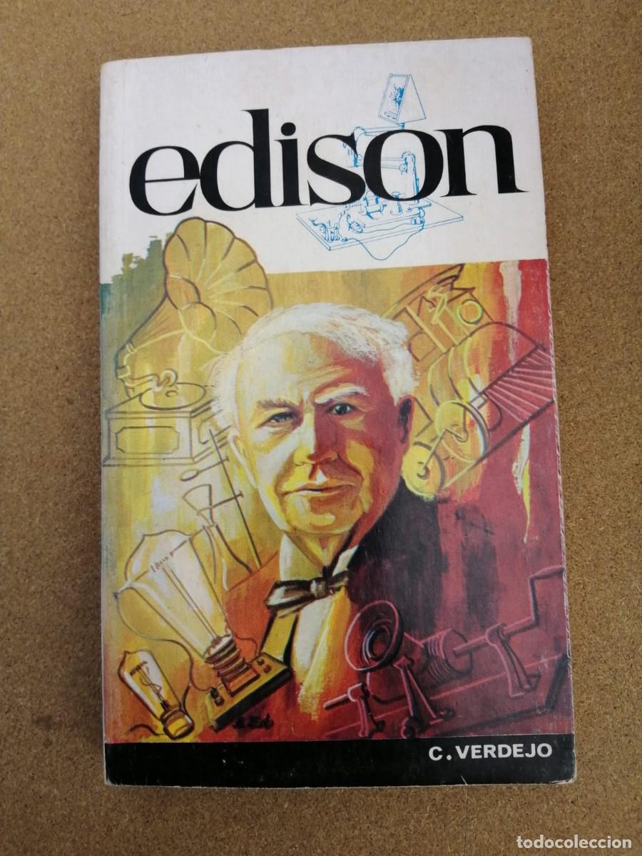 Libros de segunda mano: EDISON (G. VERDEJO). - Foto 1