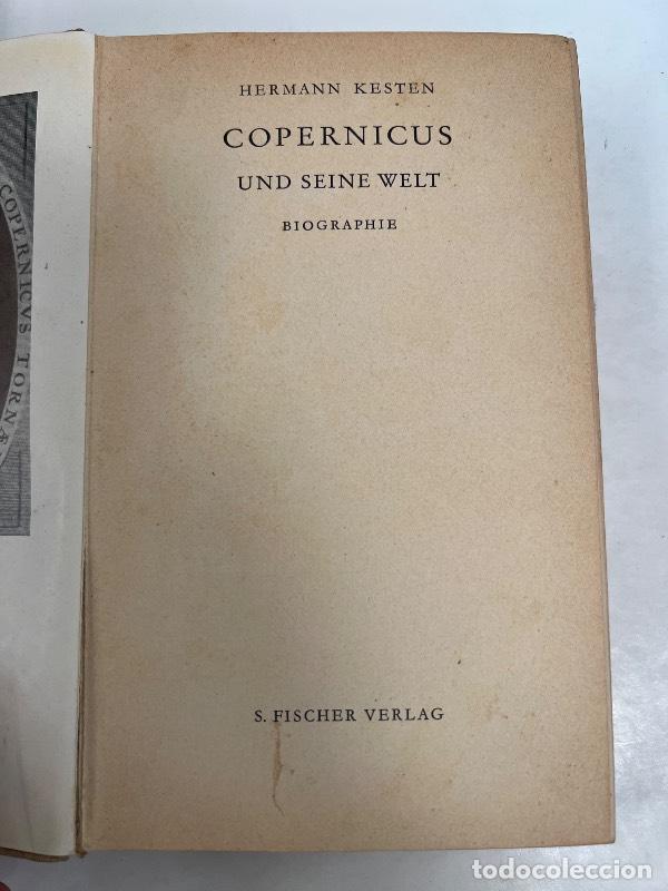 Libros de segunda mano: Copernicus Hermann und seine welt - Kesten