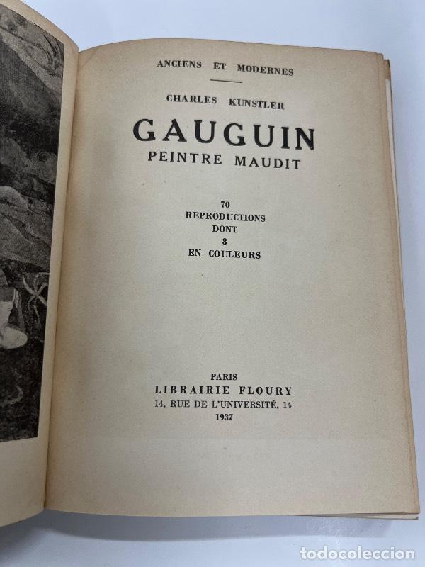 Libros de segunda mano: Gauguin - Charles Kunstler - Foto 1