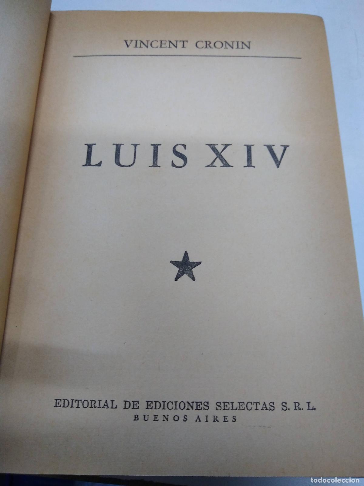 Libros de segunda mano: Luis XIV - Vincent Cronin - Foto 1