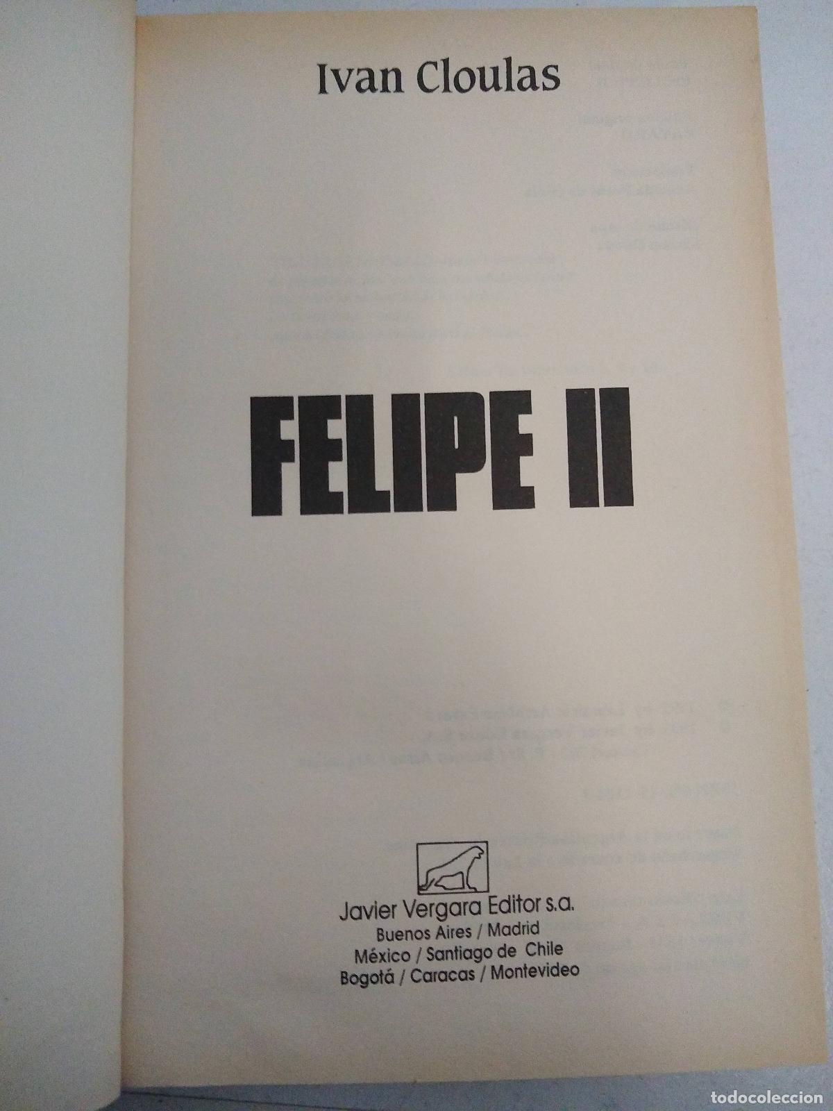Libros de segunda mano: Felipe II - Ivan Cloulas - Foto 1