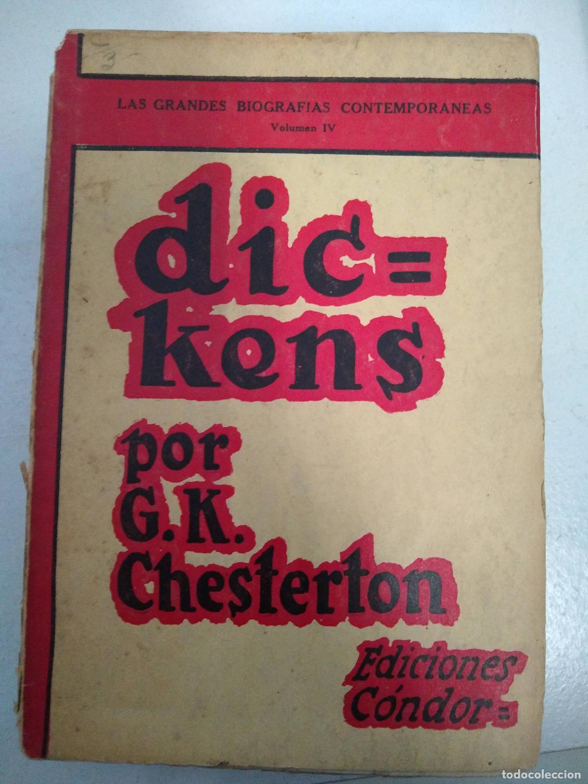 Libros de segunda mano: Dickens - G.K. Chesterton - Foto 1