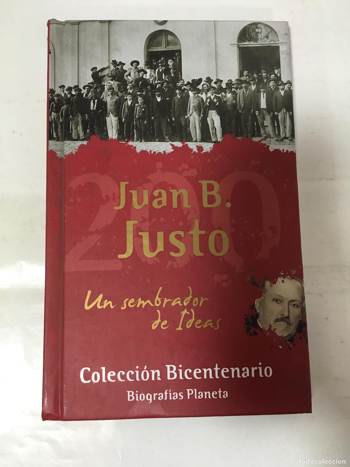 Libros de segunda mano: Juan B. Justo un sembrador de Ideas - Varios autores