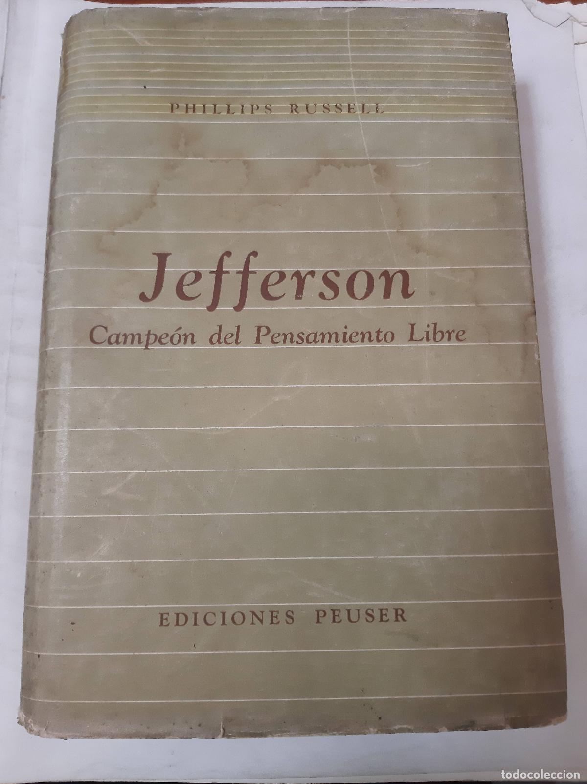 Libros de segunda mano: Jefferson - Phillips Rusell - Foto 1