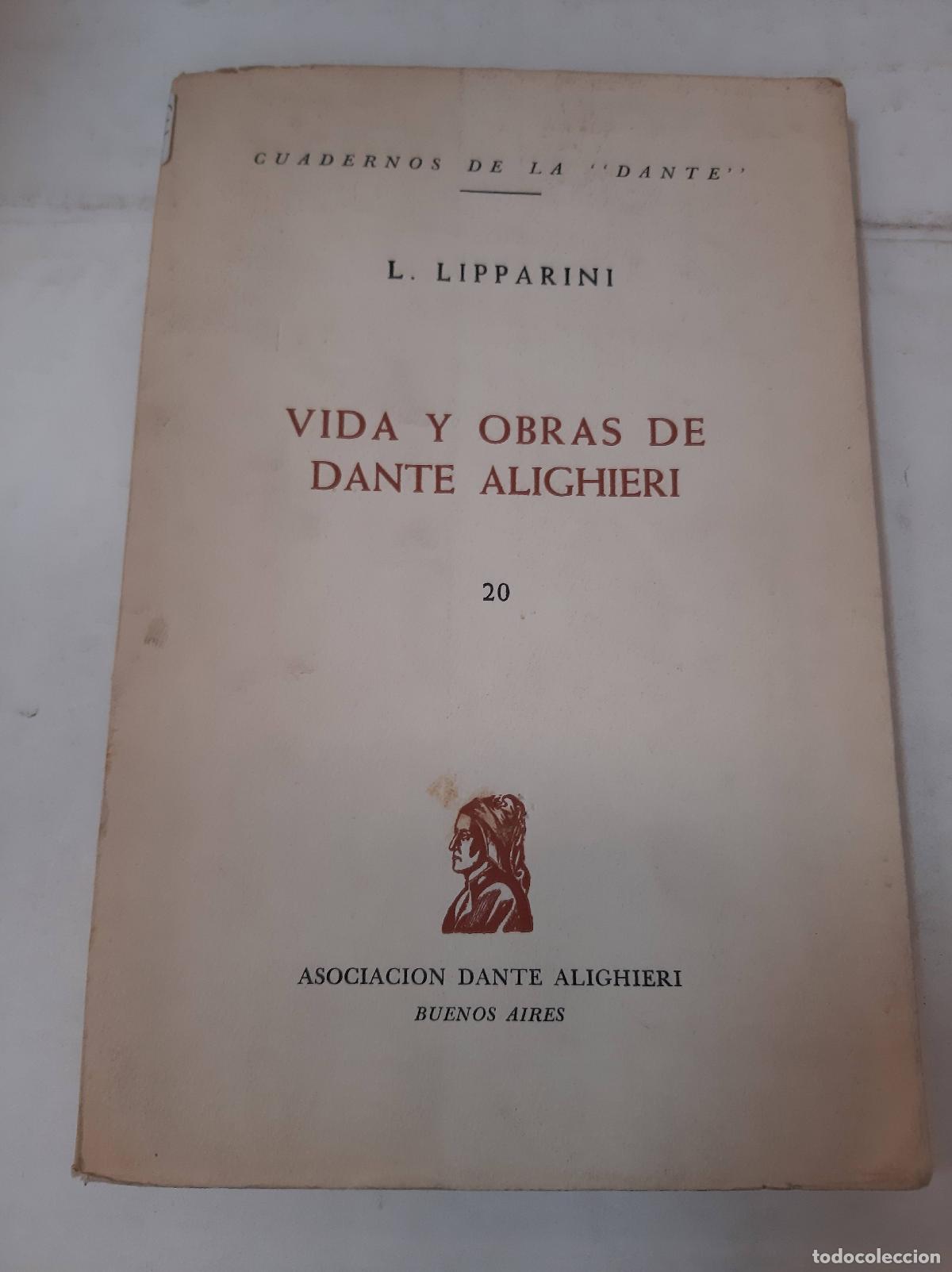 Libros de segunda mano: Vida Y Obras De Dante Alighieri 20 - L. Lipparini