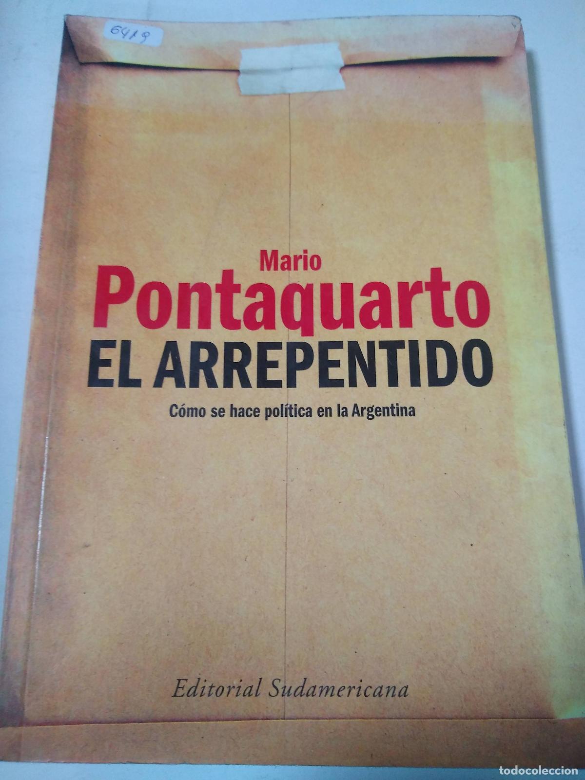 Libros de segunda mano: El Arrepentido - Mario Pontaquarto