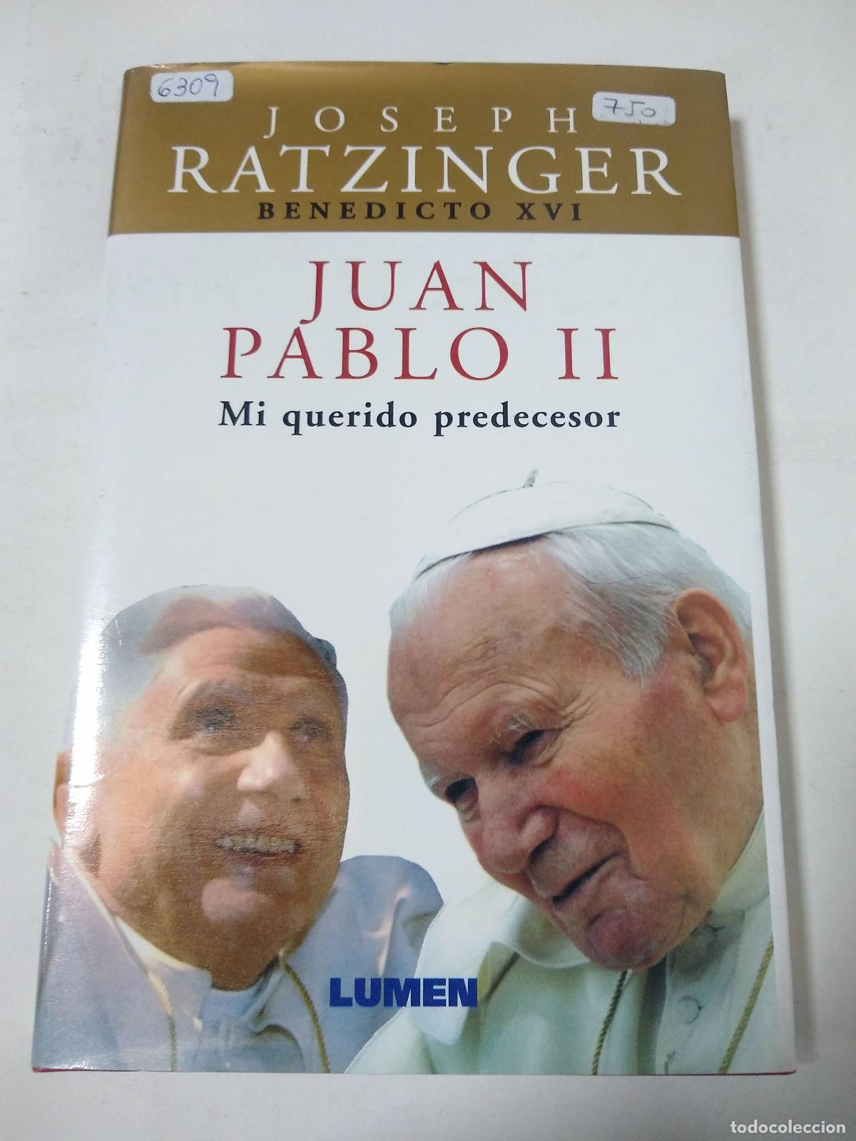 Libros de segunda mano: Juan Pablo Ii - Mi Querido Predecesor - Joseph Ratzinger - Foto 1