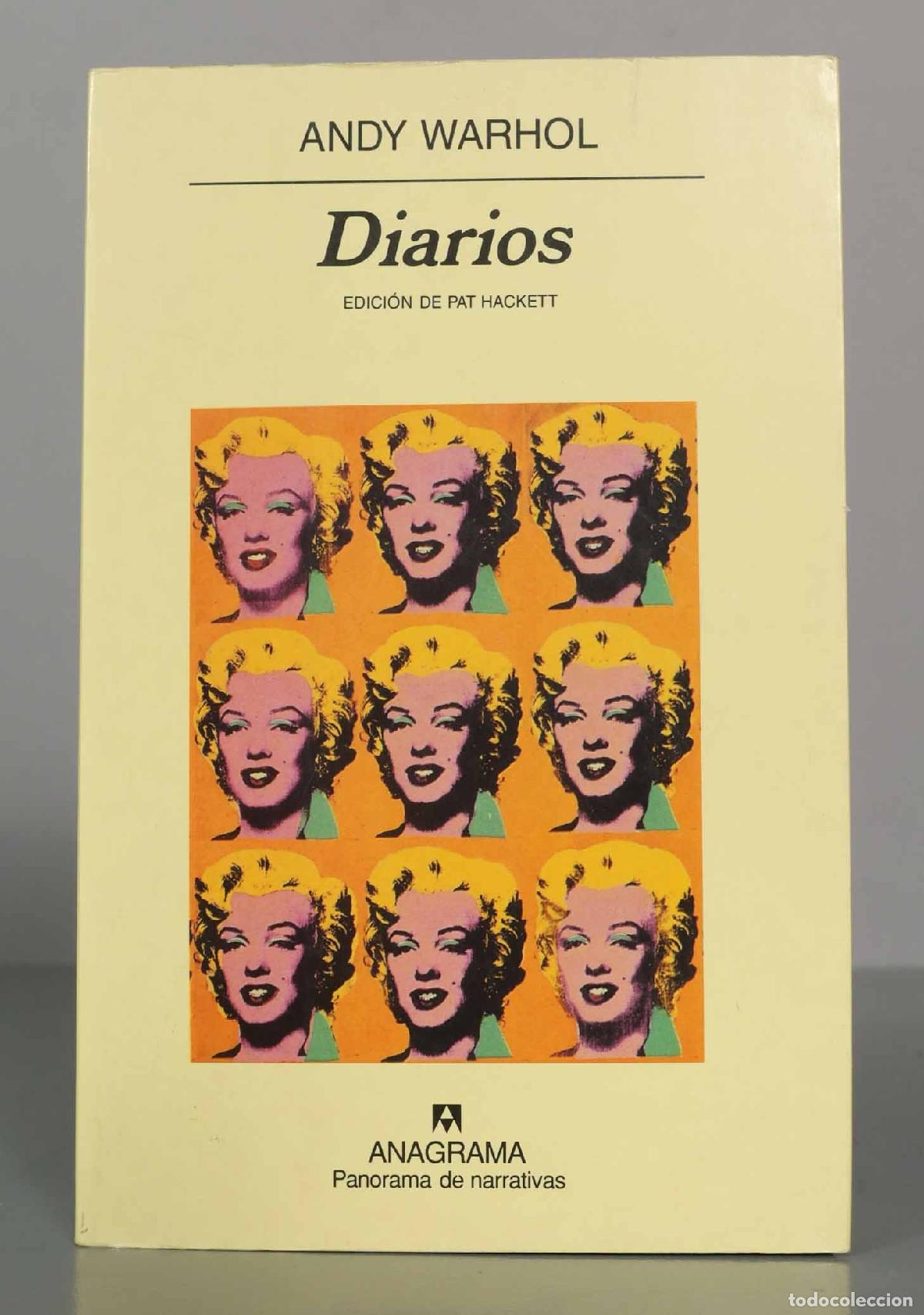 Libros de segunda mano: Diarios - Andy Warhol - Edici&oacute;n de Pat Hackett - Anagrama