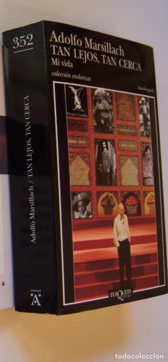 Libros de segunda mano: Adolfo Marsillach: Su biograf&iacute;a Tan lejos, tan cerca. Gran tomo. TEATRO-CINE-TELEVISION por dentro.