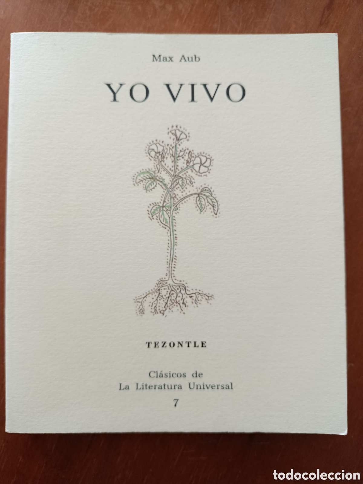 Libros de segunda mano: MAX AUB. YO VIVO. UNIVERSIDAD DE C&Oacute;RDOBA. 1995