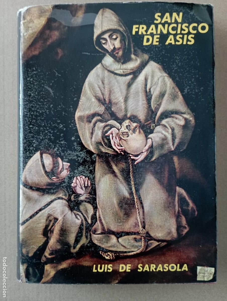 Libros de segunda mano: PLI - SAN FRNCISCO DE AS&Iacute;S - LU&Iacute;S DE SARASOLA - EDITOR CISNEROS 1960 - MUY NUEVO