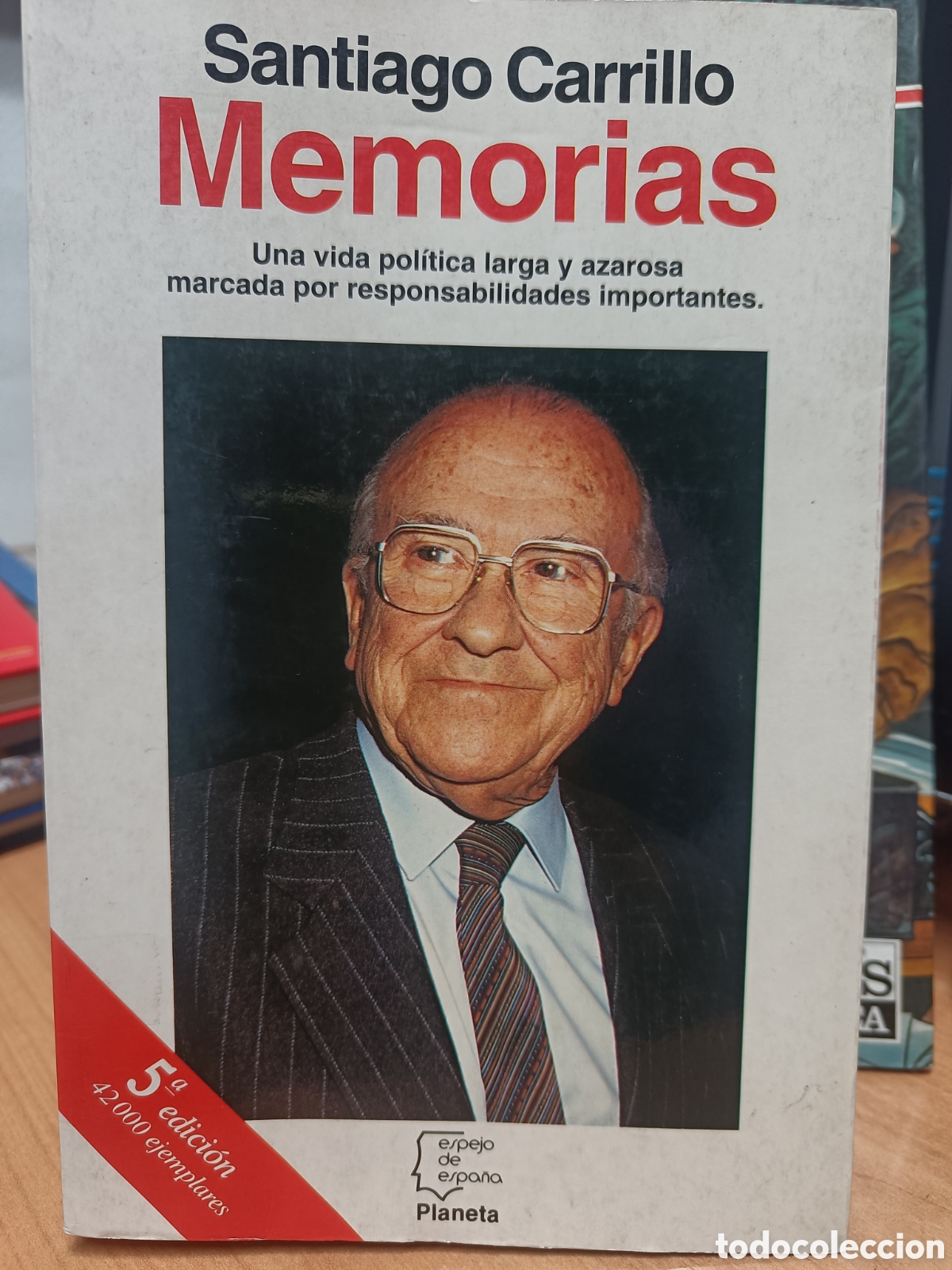 Libros de segunda mano: MEMORIAS. SANTIAGO CARILLO. ESPEJO DE ESPA&Ntilde;A