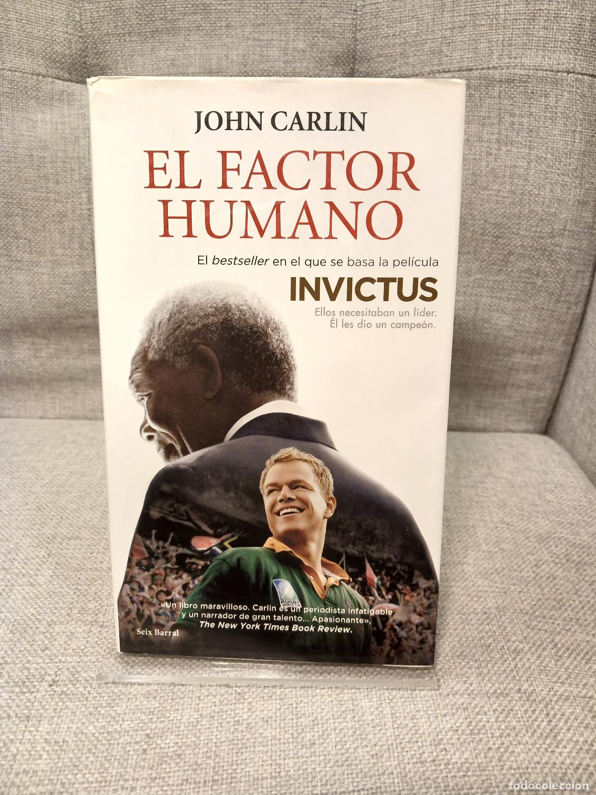 Livros em segunda m&atilde;o: El factor humano : Nelson Mandela y el partido que salv&oacute; a una naci&oacute;n - John Carlin