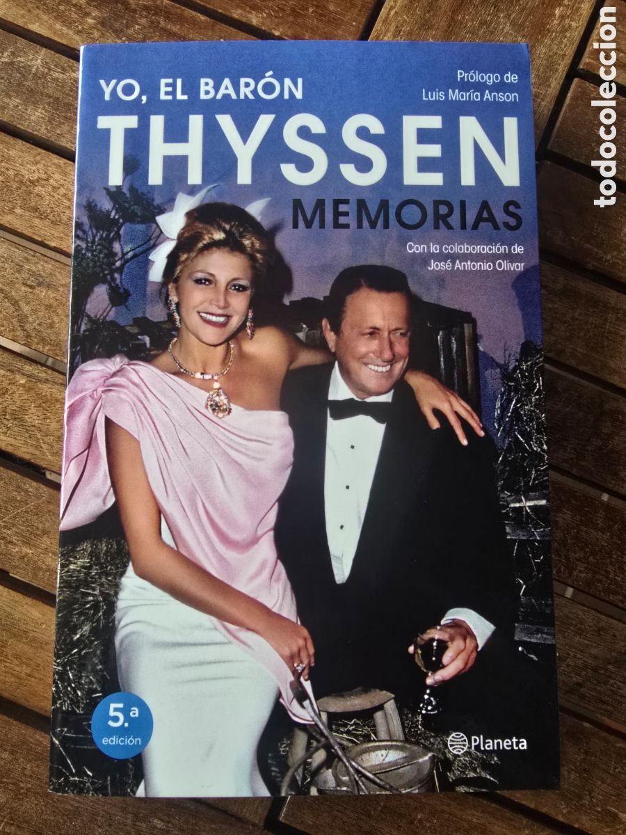Libros de segunda mano: Yo, el baron thyssen Thyssen bornemiza, Hans Heinrich Editorial PLANETA 2025 Biograf&iacute;as