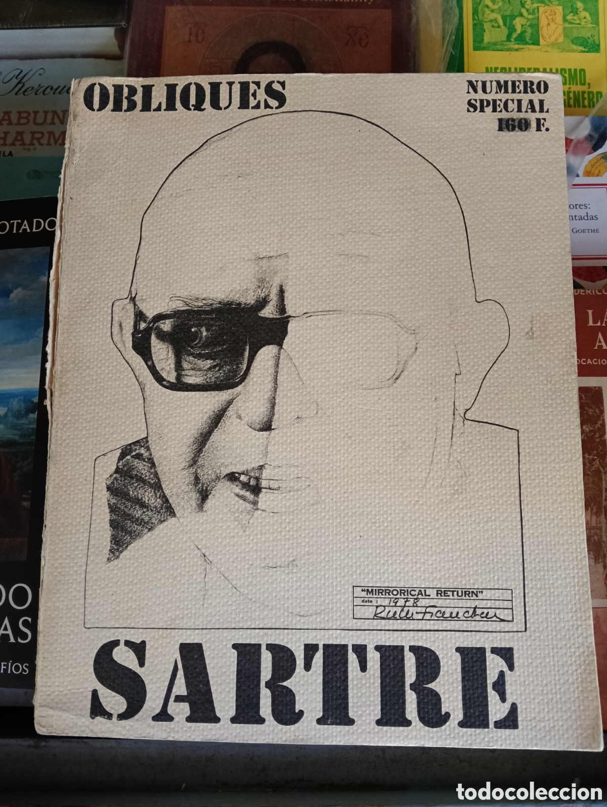 Libros de segunda mano: Revista Obliques - Especial Sartre