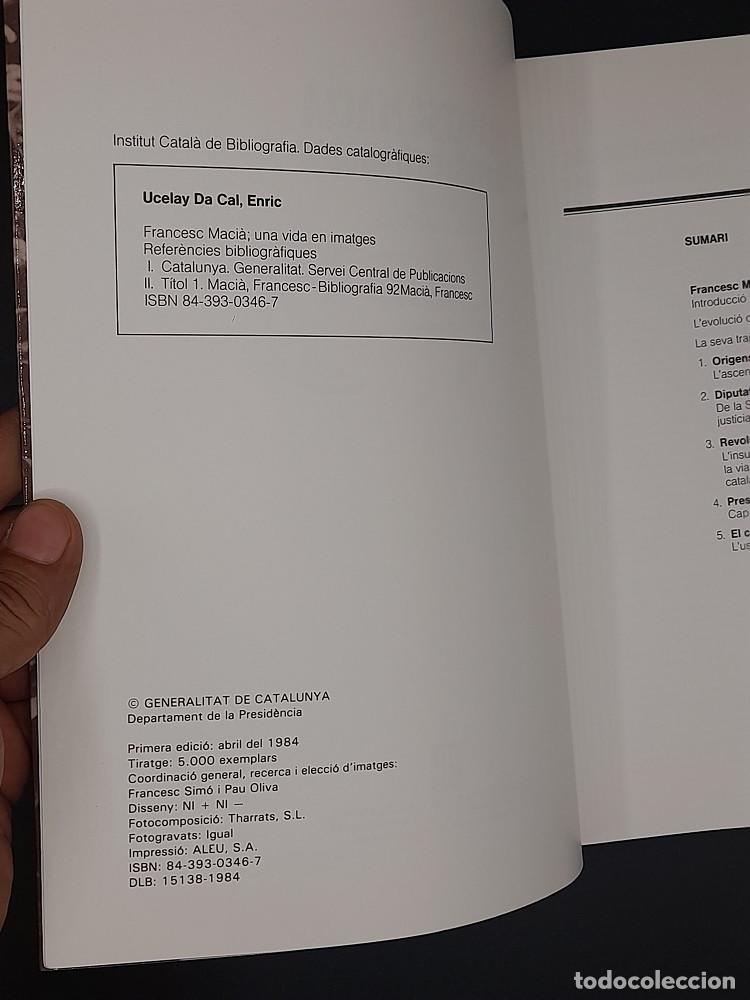 Libros de segunda mano: Francesc Maci&agrave; - Una vida en imatges - Foto 2