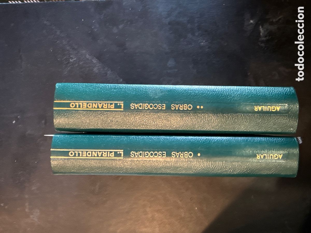 Gebrauchte B&uuml;cher: PIRANDELLO, Luigi. Obras escogidas: [2 vol.]