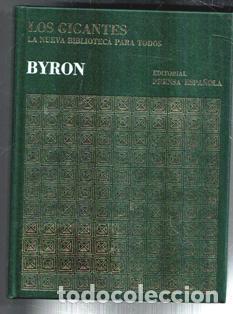 Libros de segunda mano: Byron. Los Gigantes. La Nueva biblioteca para todos. N&ordm; 18
