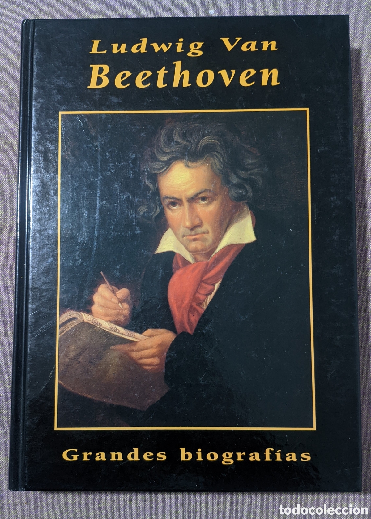Libros de segunda mano: Libro Biograf&iacute;a Ludwig Van Beethoven.
