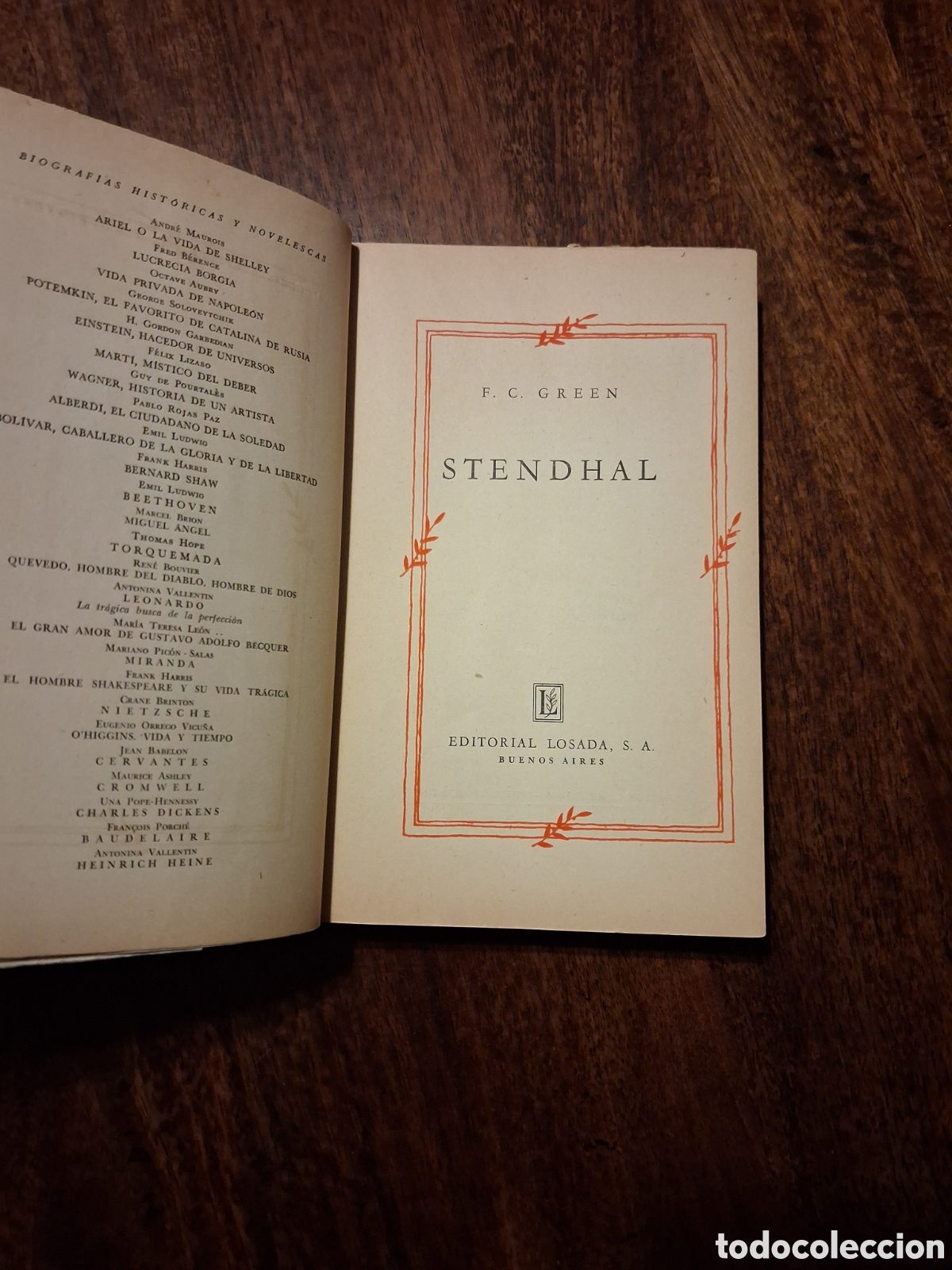 Libros de segunda mano: Stendhal, F.C. Green - Foto 4