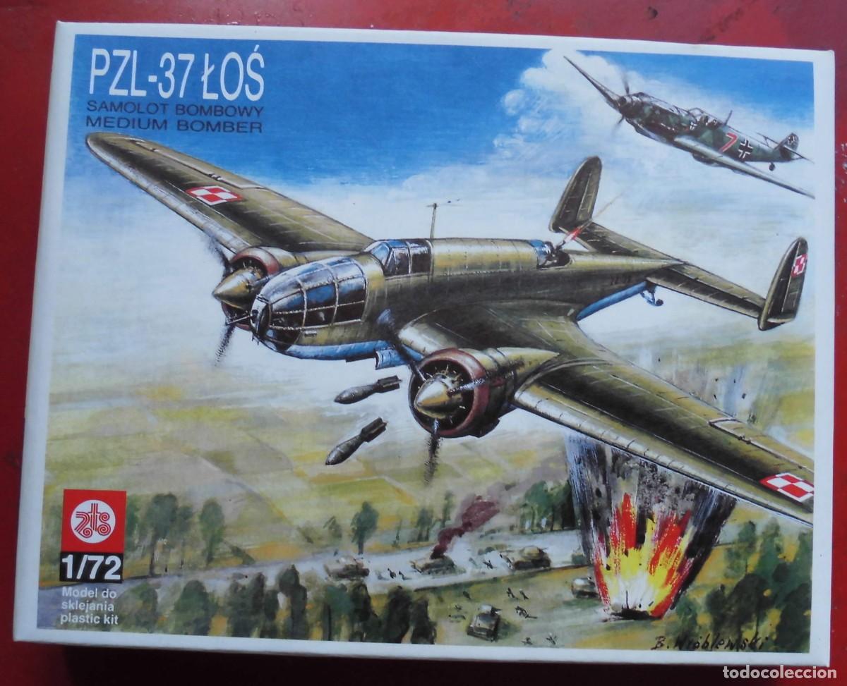 Libros de segunda mano: PZL P-37 ZTS ESCALA 1/72
