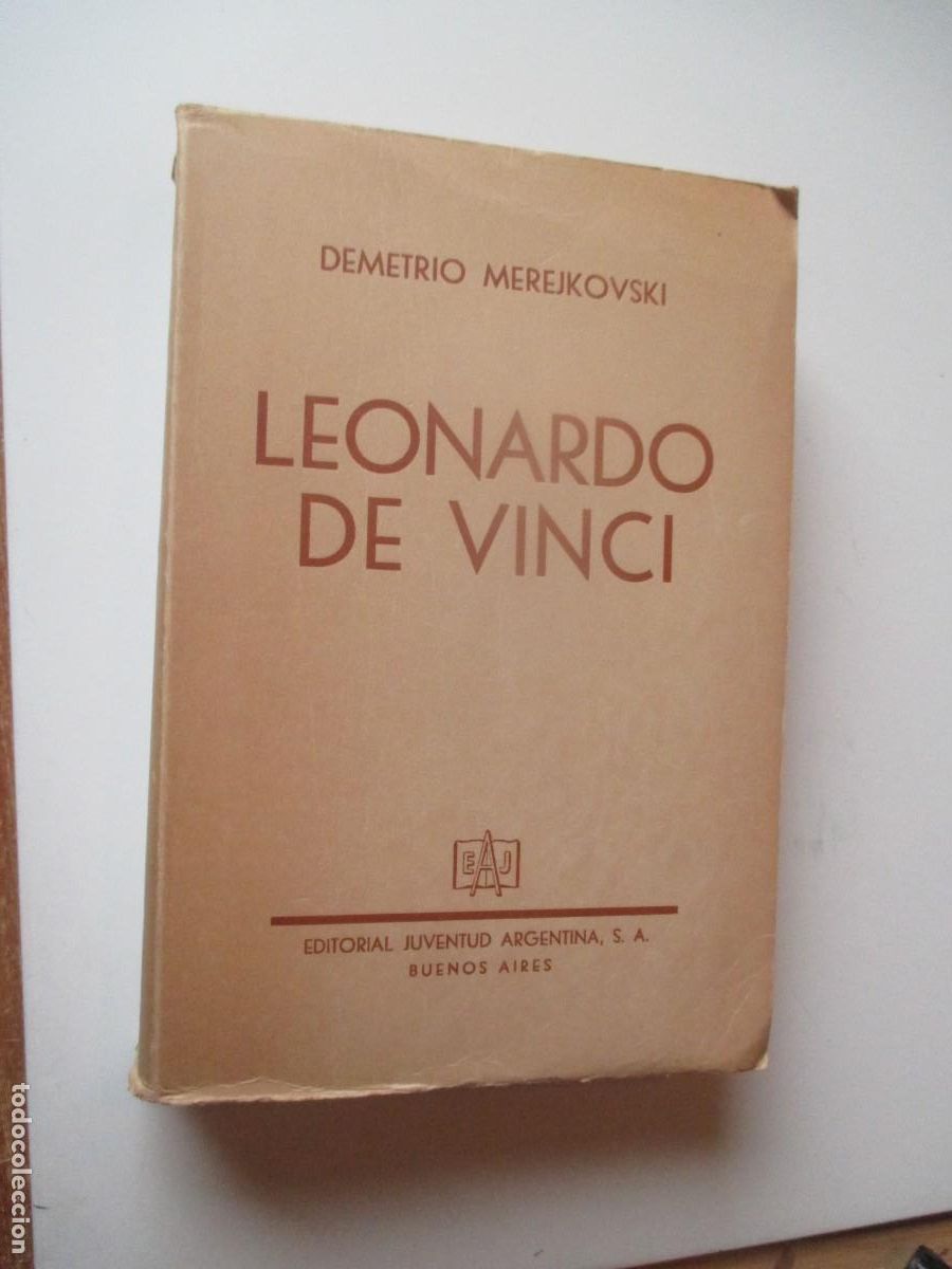 Libros de segunda mano: DEMETRIO MEREJKOVSKI Leonardo de Vinci W39682