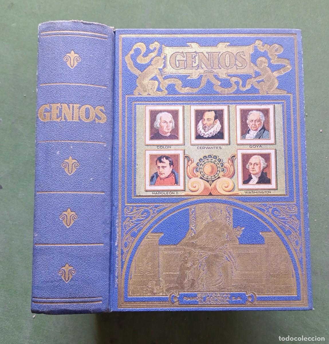 Libros de segunda mano: GENIOS - ERSSA - BIBLIOTECA HISPANIA - Ed. SOPENA - 1958 - D20