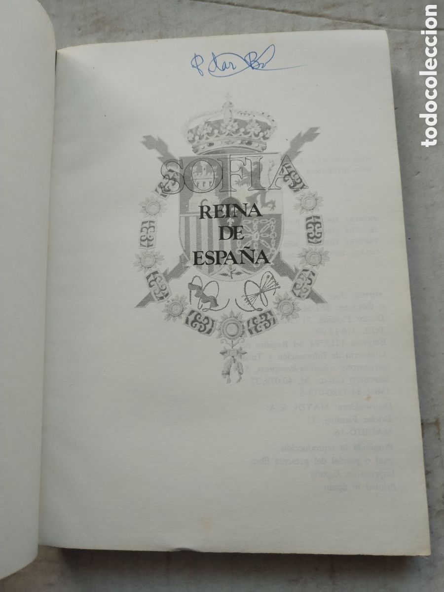 Libros de segunda mano: SOF&Iacute;A REINA DE ESPA&Ntilde;A - Foto 2