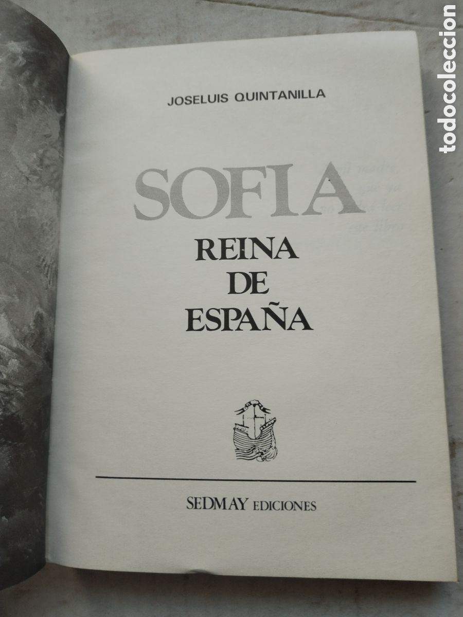 Libros de segunda mano: SOF&Iacute;A REINA DE ESPA&Ntilde;A - Foto 3
