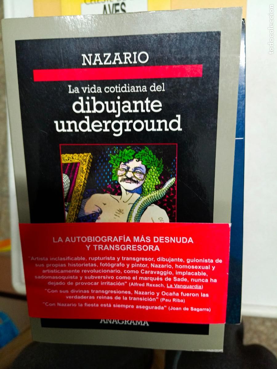 Libros de segunda mano: La vida cotidiana del dibujante underground - Luque, Nazario - Editorial Anagrama - Cr&oacute;nicas, 111