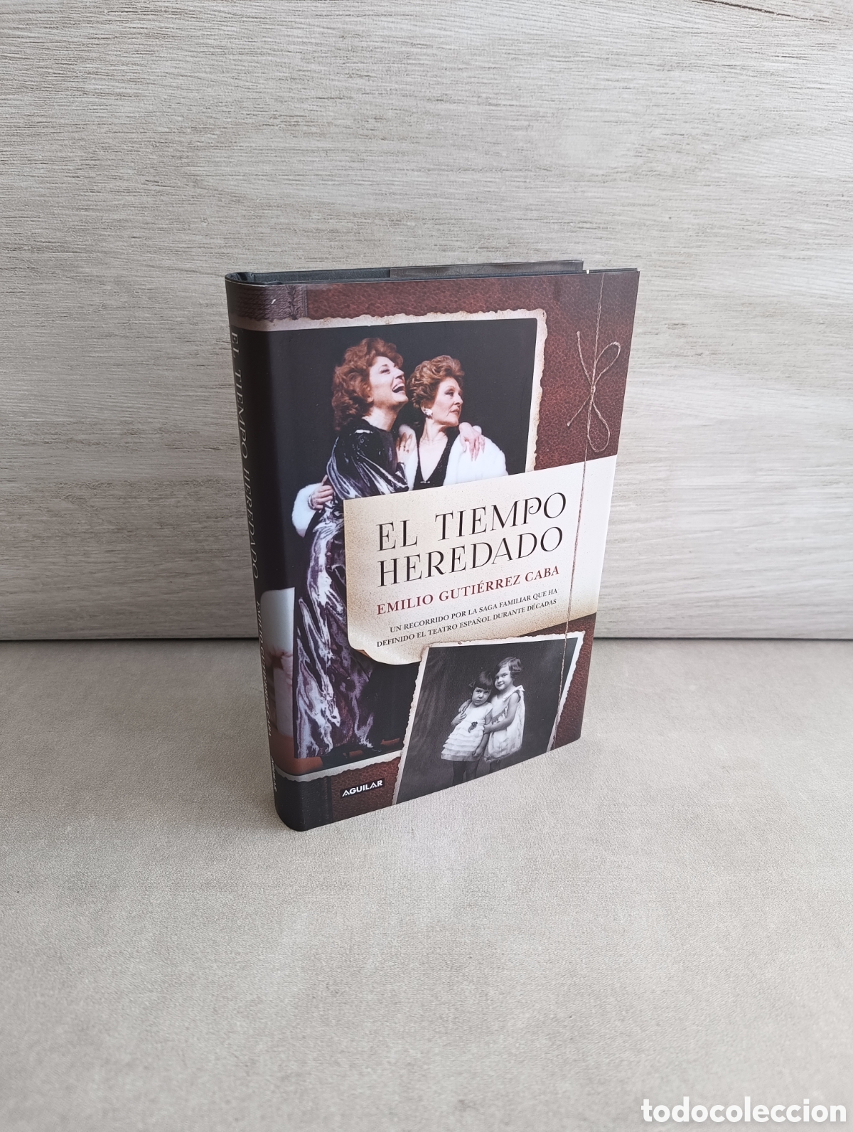 Libros de segunda mano: EL TIEMPO HEREDADO - EMILIO GUTI&Eacute;RREZ CABA - AGUILAR.