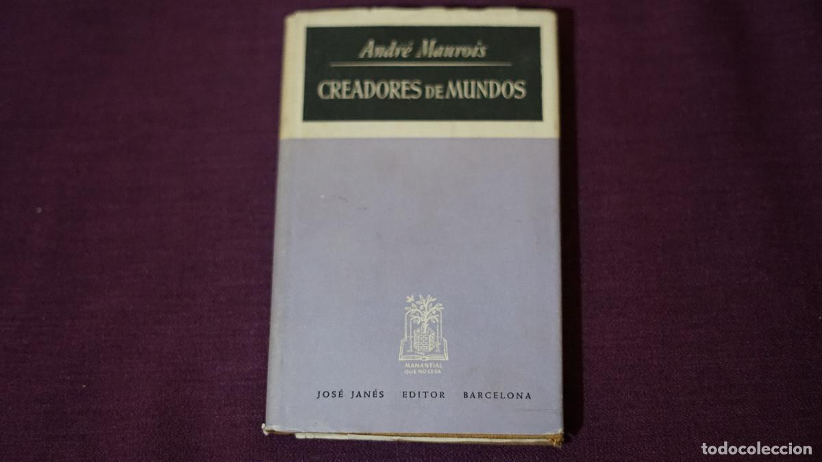 Libros de segunda mano: Andr&eacute; maurois - Creadores de mundos - Jan&eacute;s
