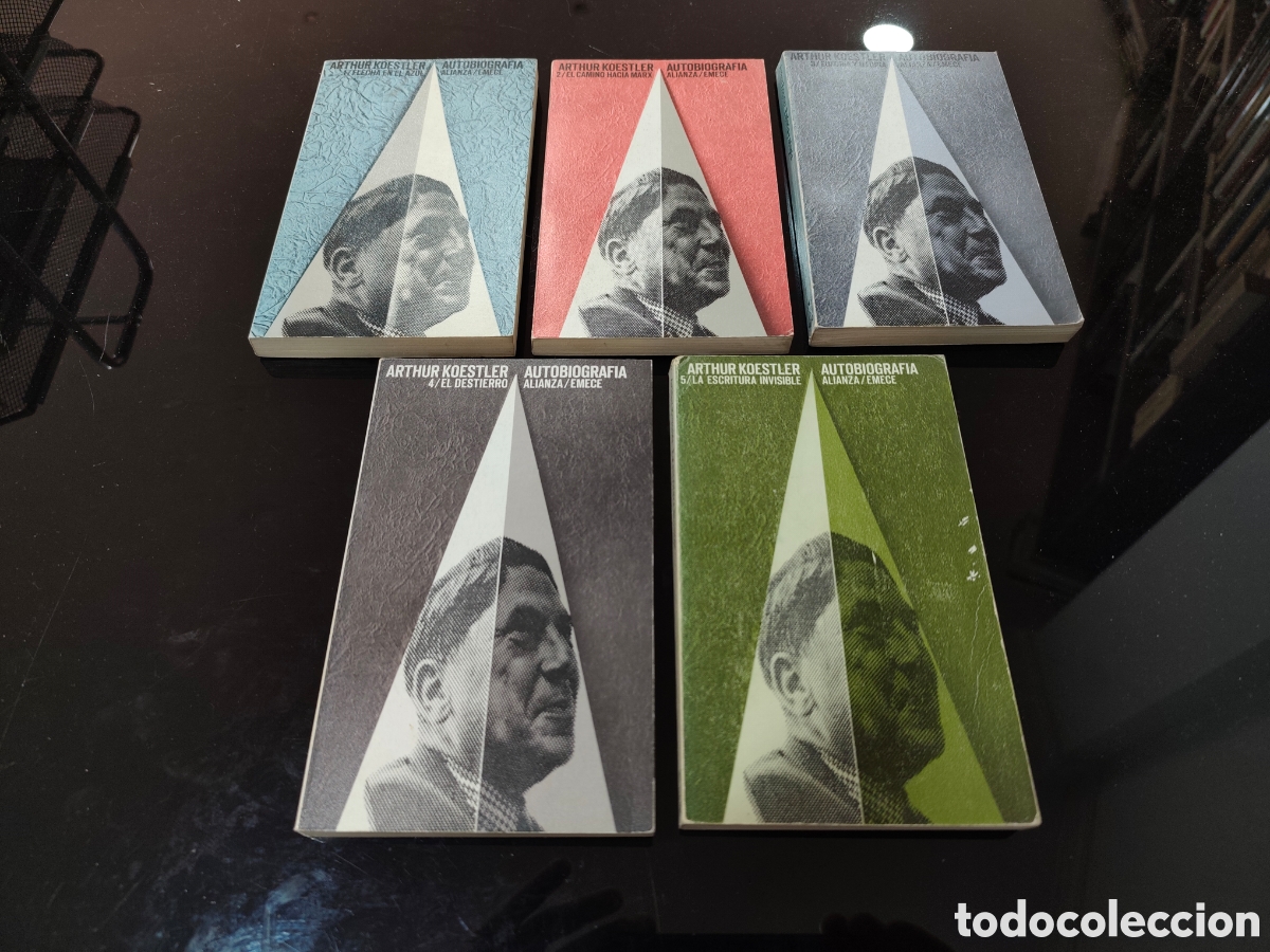 Libros de segunda mano: Autobiograf&iacute;a Arthur Koestler. 5 tomos