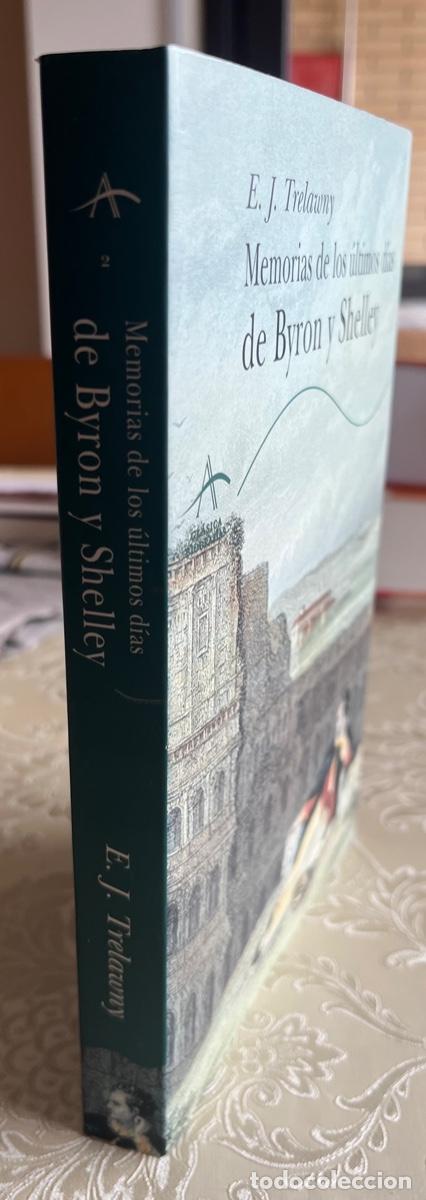 Libros de segunda mano: Trelawny, E.J.- Memorias de los &uacute;ltimos d&iacute;as de Byron y Shelley
