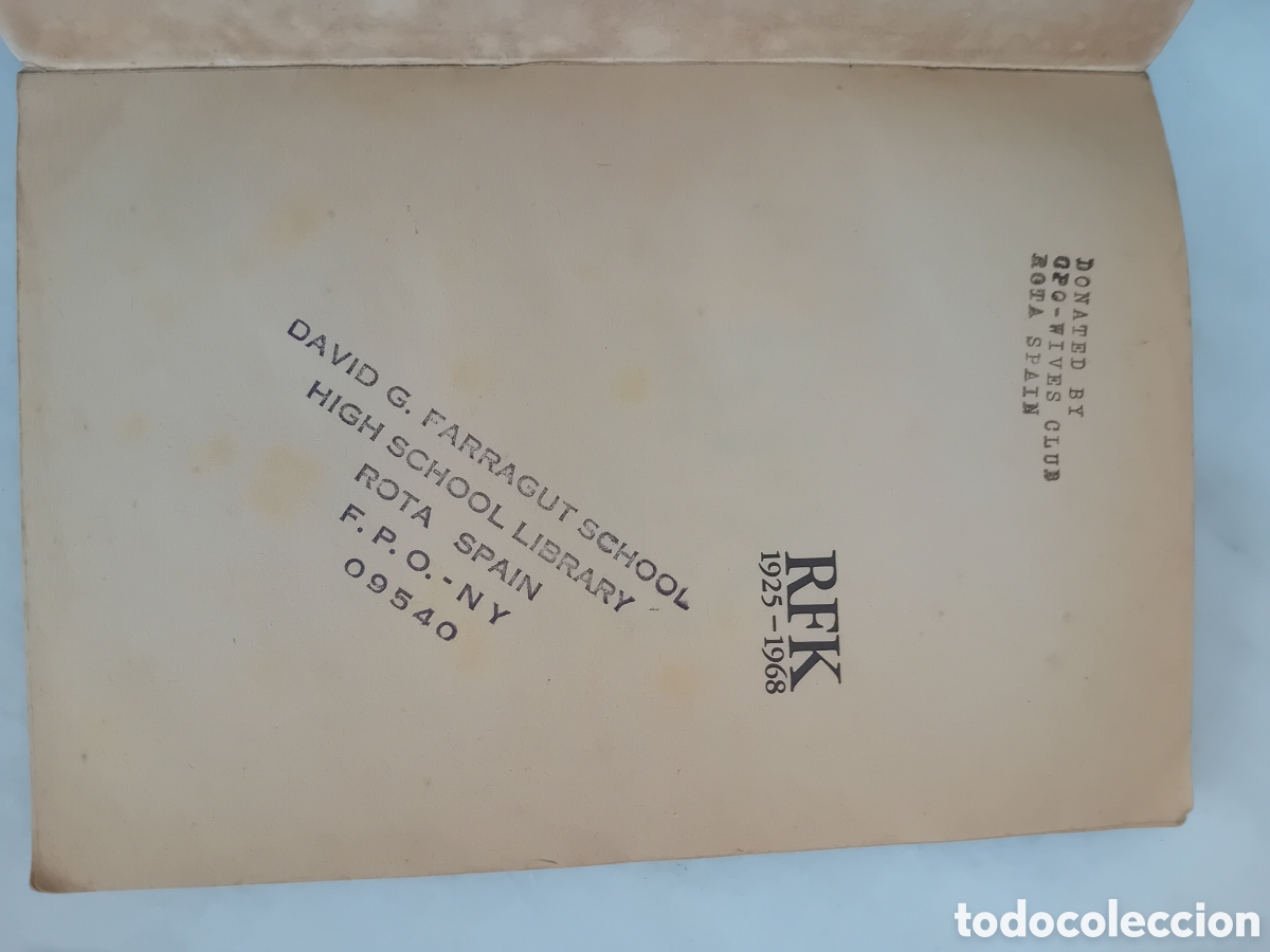 Libros de segunda mano: RFK 1925-1968 James A. Hudson - Foto 2