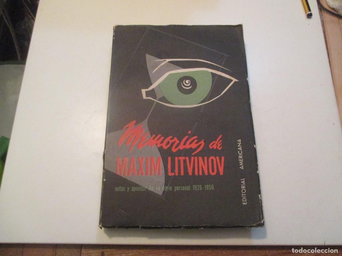 Libros de segunda mano: Memorias de Maxim Litvinov (1926-1950) W39906