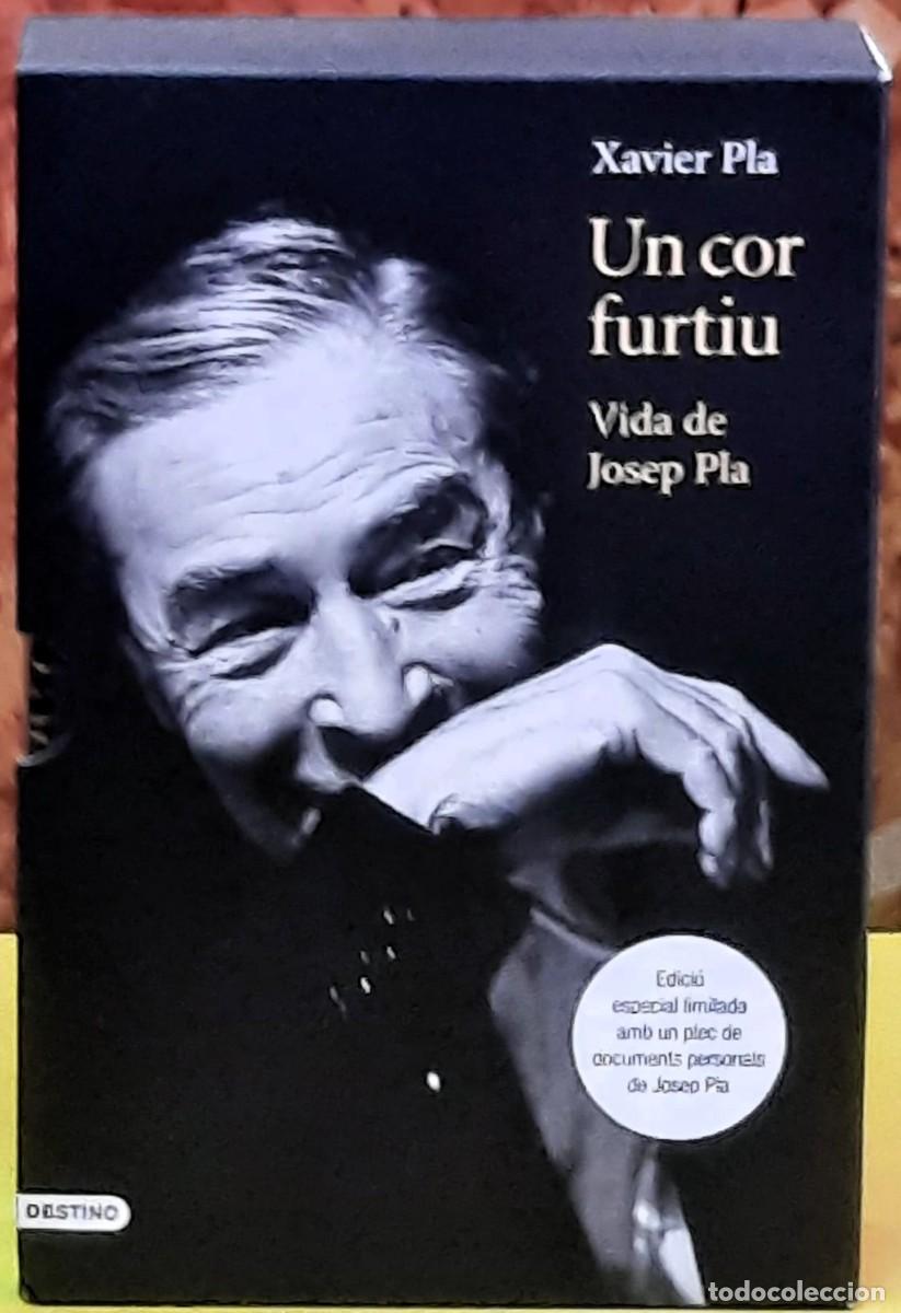 Libros de segunda mano: Xavier Pla. Un cor furtiu. Vida de Josep Pla. Editorial: Destino. 3&ordf; edici&oacute;. 2025.