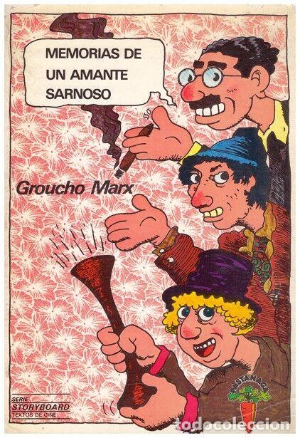 Libri di seconda mano: MEMORIAS DE UN AMANTE SARNOSO - Marx, Groucho - Edita Universidad de J&uacute;car - 1980, 1&ordf; ed.