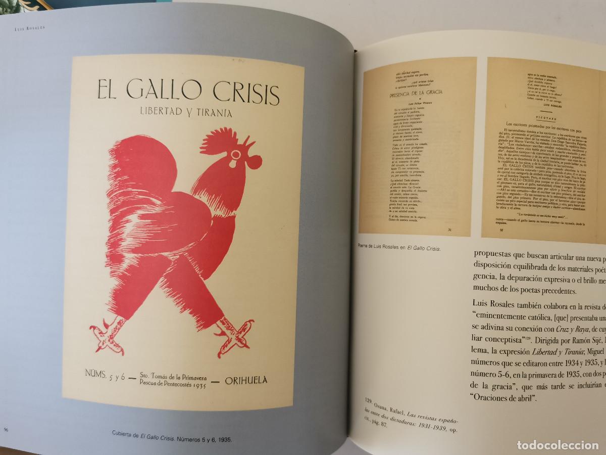 Libros de segunda mano: Luis Rosales. Disc&iacute;pulo del aire. - Foto 2