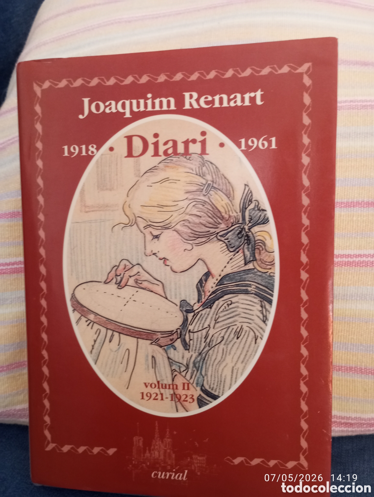 Libri di seconda mano: Joaquim Renart . Diari 1918 -1961 . Volum II . 1921 . 1923 . Ed Curial .