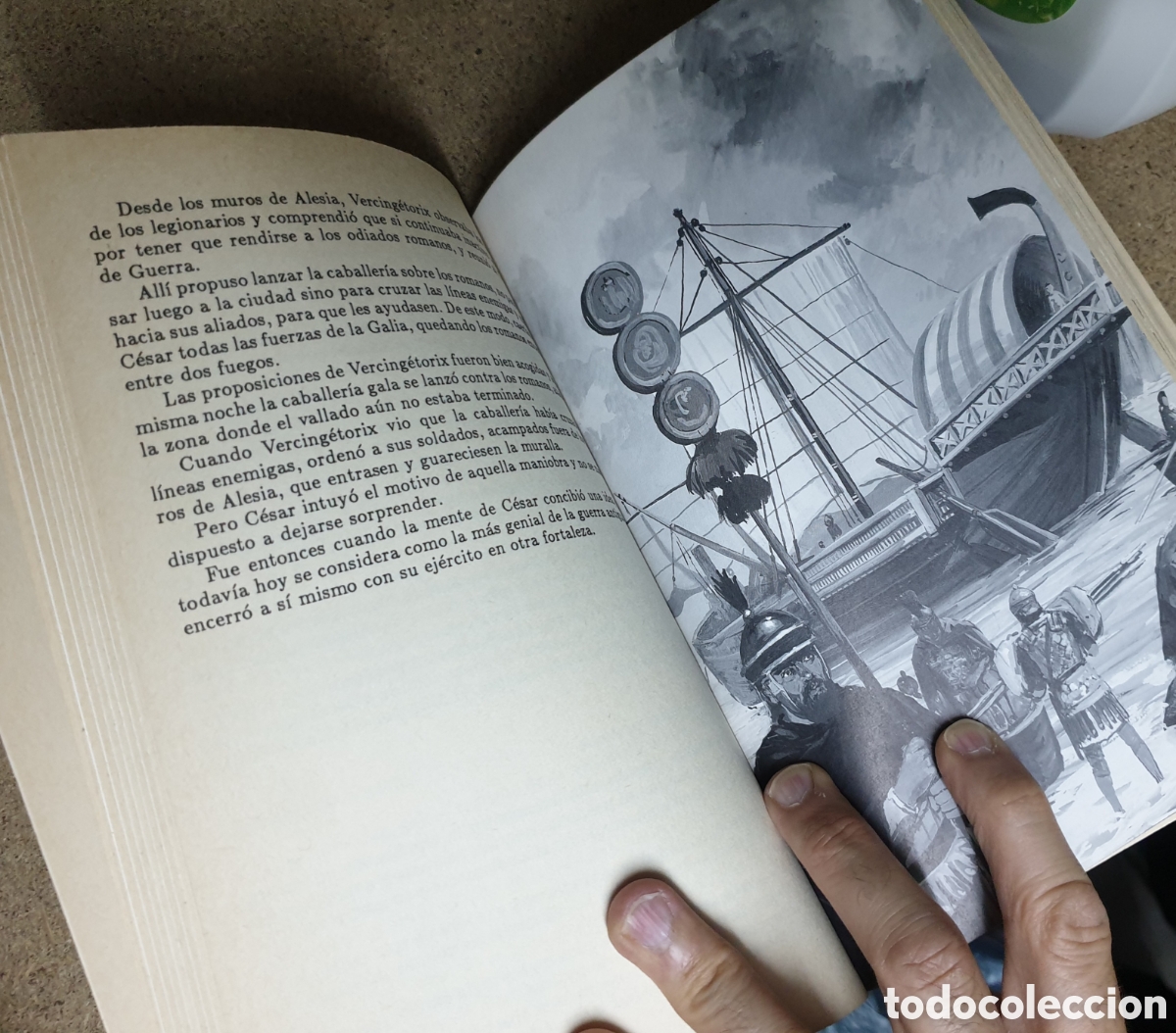 Libros de segunda mano: Julio C&eacute;sar (biograf&iacute;a ilustrada) - Foto 3