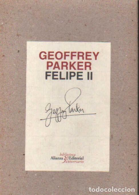 Libros de segunda mano: FELIPE II. BIBLIOTECA ALIANZA EDITORIAL 30 ANIVERSARIO. A-BI-3499