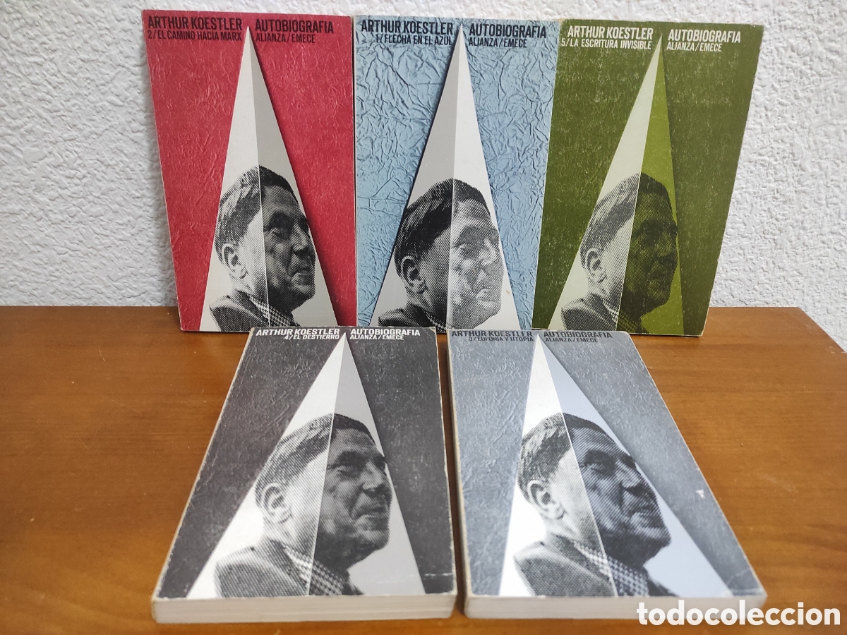 Libros de segunda mano: Arthur Koestler - Autobiograf&iacute;a 5 vol. - Alianza (1974)