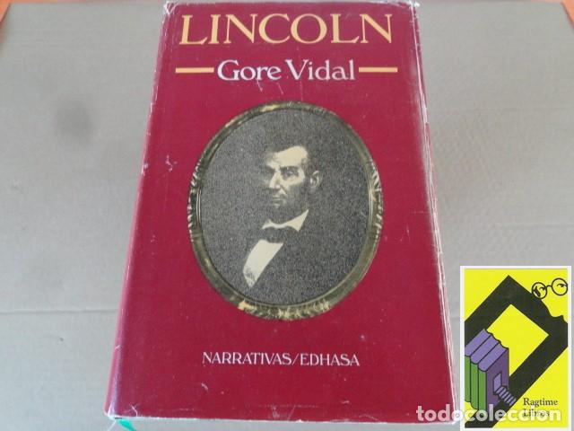 Libros de segunda mano: VIDAL, Gore: Lincoln (Trad:Carlos Peralta)