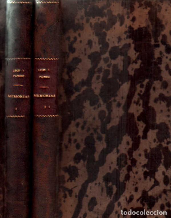 Libros de segunda mano: JOSE GARC&Iacute;A DE LE&Oacute;N Y PIZARRO (1770-1835), MEMORIAS (2 TOMOS). ALONSO CASTRILLO, ALVARO. A-BI-3501
