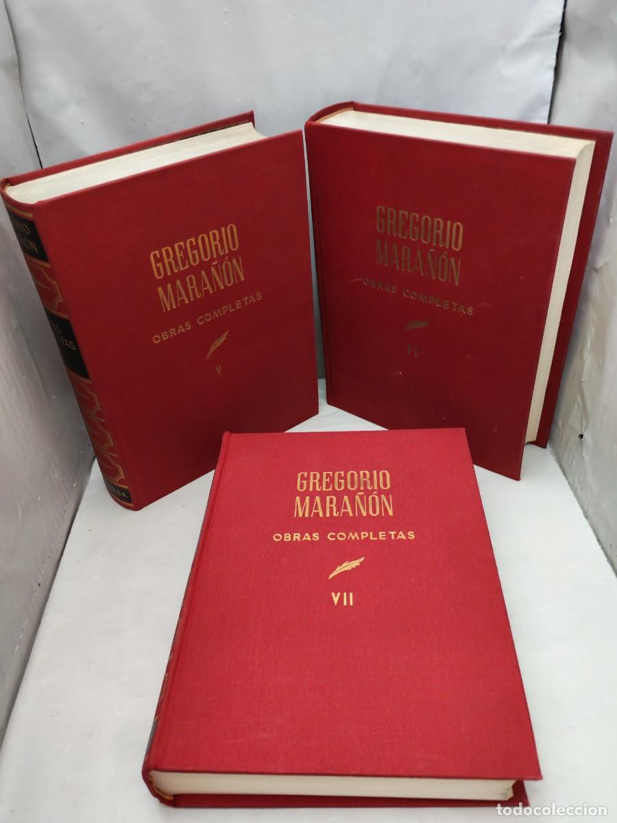 Livres d'occasion: Gregorio Mara&ntilde;&oacute;n. OBRAS COMPLETAS. Biograf&iacute;as: Tomos V, VI y VII (TRES LIBROS): BIOGRAF&Iacute;AS