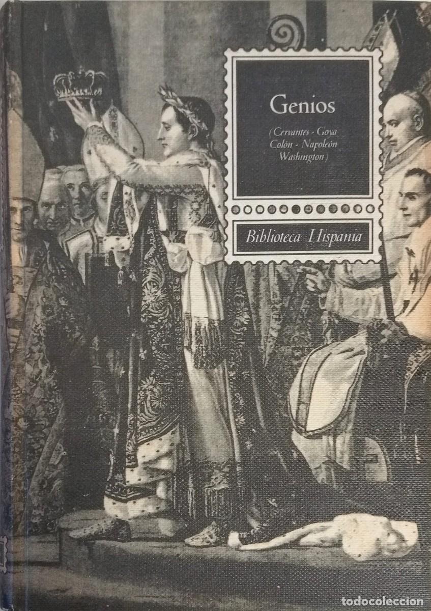 Libros de segunda mano: GENIOS - BIBLIOTECA HISPANIA / EDITORIAL RAM&Oacute;N SOPENA 1966 / ILUSTRADO