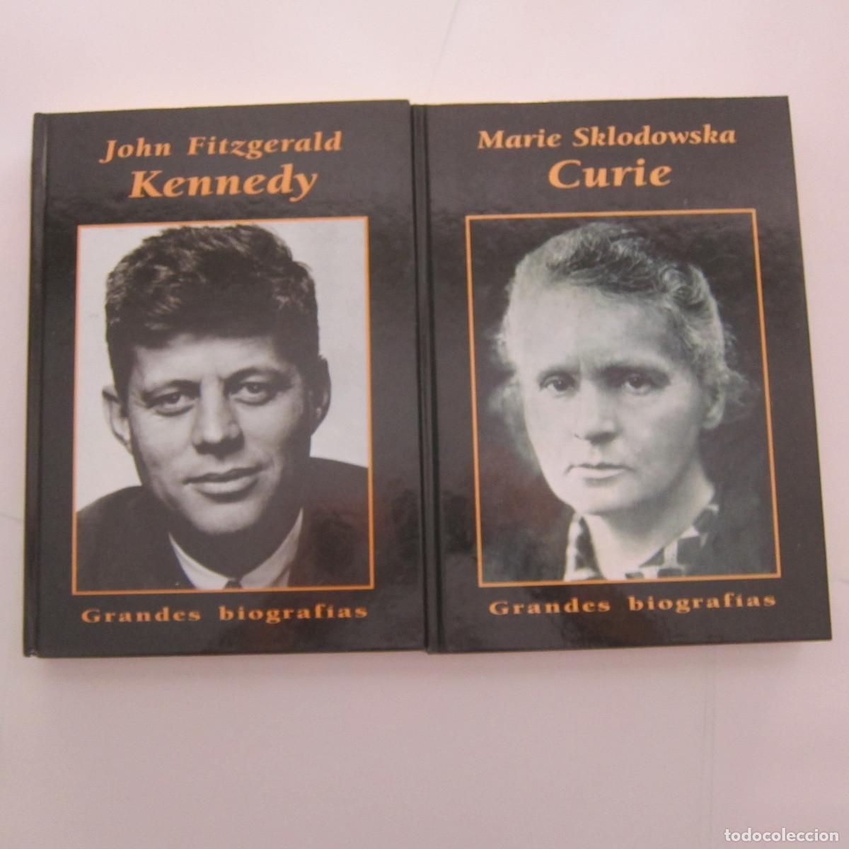 Libros de segunda mano: PACK BIOGRAF&Iacute;AS RUEDA - KENNEDY / CURIE (RUEDA) 2 TOMOS BIOGRAF&Iacute;A